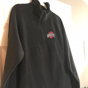 Ohio State Men’s Pullover with Zipper, Medium
